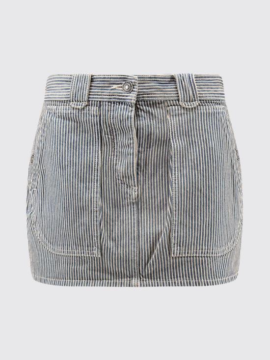 26FW 이자벨마랑에뚜왈 데님 스커트 JU0506FAD3H02E BUWE Blue - ISABEL MARANT ETOILE