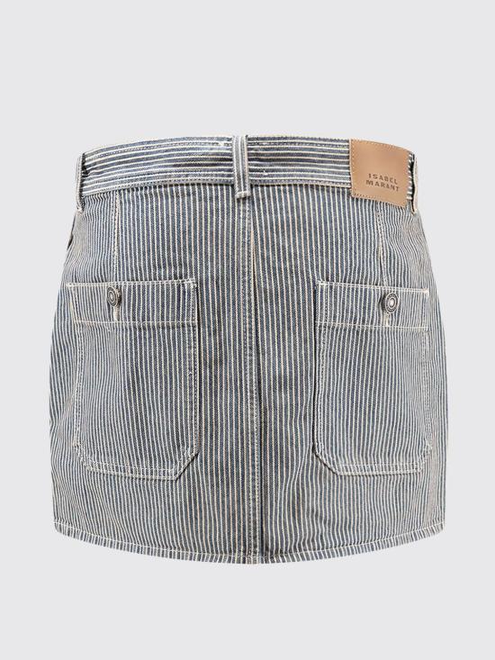 26FW 이자벨마랑에뚜왈 데님 스커트 JU0506FAD3H02E BUWE Blue - ISABEL MARANT ETOILE