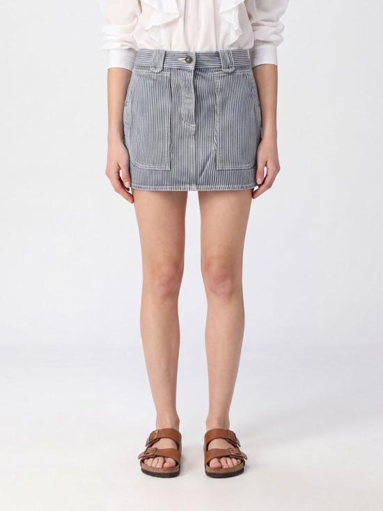 26FW 이자벨마랑에뚜왈 데님 스커트 JU0506FAD3H02E BUWE Blue