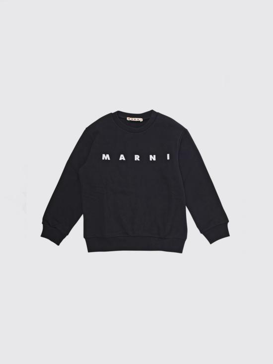 26FW [키즈] 마르니 풀오버 M01612M00V0 0M900 Black