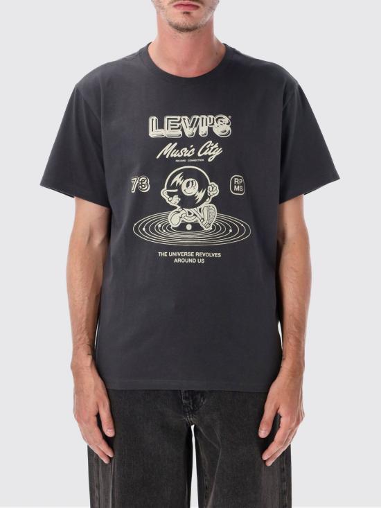 26FW 리바이스 반팔 티셔츠 16143 2615 Black