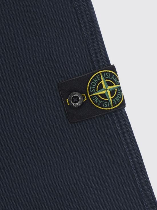 26FW [키즈] 스톤 아일랜드 스트레이트 팬츠 3100002S0104 V0120 Blue - STONE ISLAND