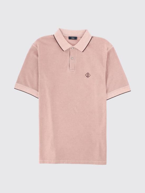 26SS 에르노 로고 폴로 티셔츠 JPL00134U54006 4039 Pink - HERNO