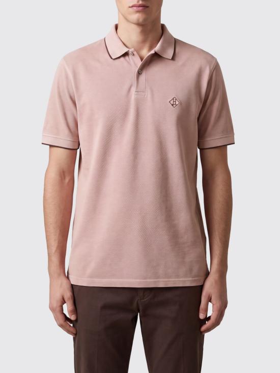 26SS 에르노 로고 폴로 티셔츠 JPL00134U54006 4039 Pink
