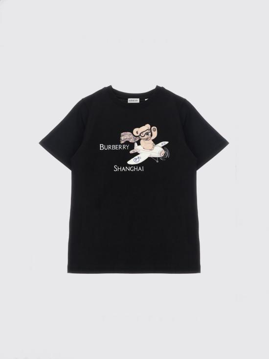 26FW [키즈] 버버리 티셔츠 8127199 Black