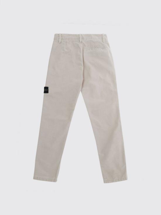 26FW [키즈] 스톤 아일랜드 스트레이트 팬츠 3100002S0104 V019A Beige - STONE ISLAND