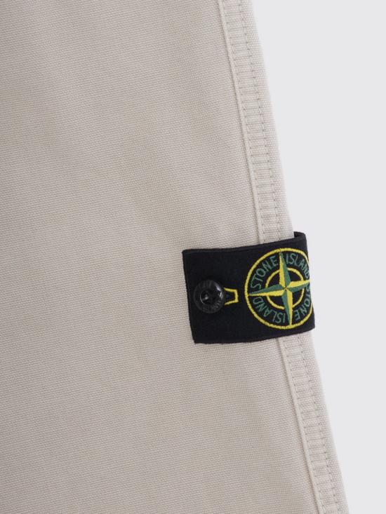 26FW [키즈] 스톤 아일랜드 스트레이트 팬츠 3100002S0104 V019A Beige - STONE ISLAND