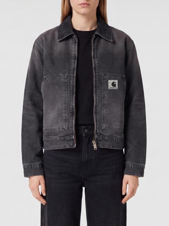 26FW 칼하트 WIP 데님 자켓 I036875 00E17 Black