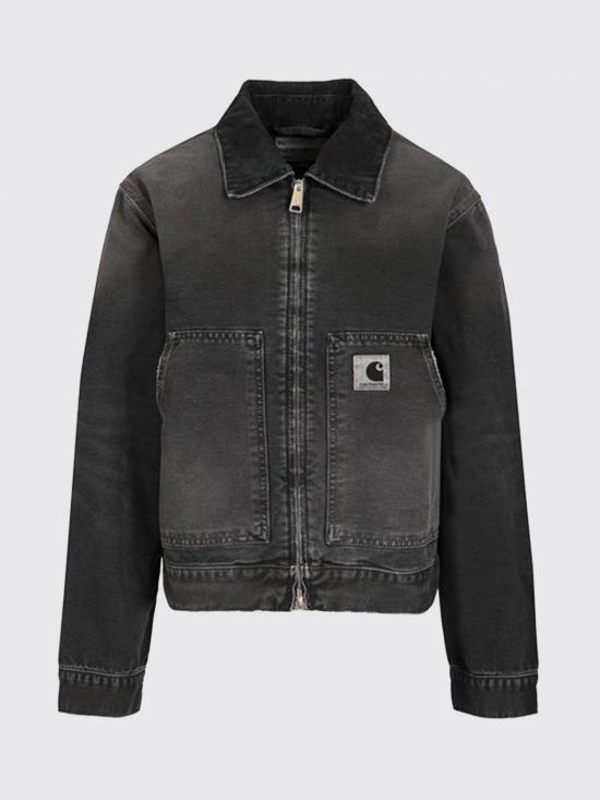 26FW 칼하트 WIP 데님 자켓 I036875 00E17 Black - CARHARTT WIP
