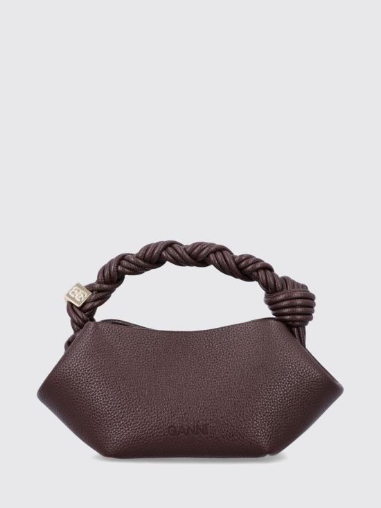 26FW 가니 그레인드 미니 부백 A7275589 979 Coffee - GANNI