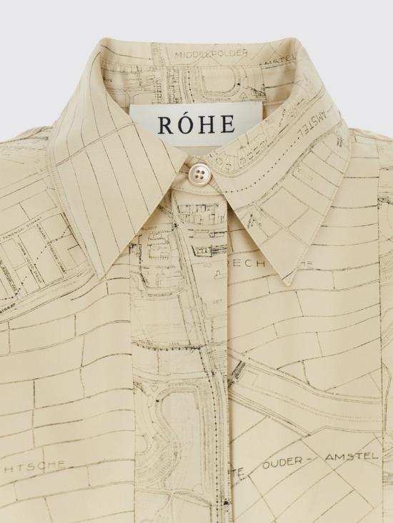 26SS 로에 롱 원피스 41833196 986 White - ROHE