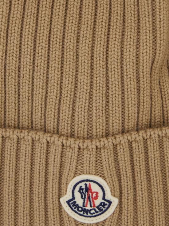 26FW [키즈] 몽클레어 모자 3B00007A9327 231 Beige - MONCLER