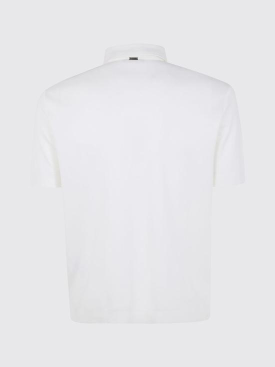 26SS 에르노 폴로 티셔츠 JPL00125U52059 1000 White - HERNO