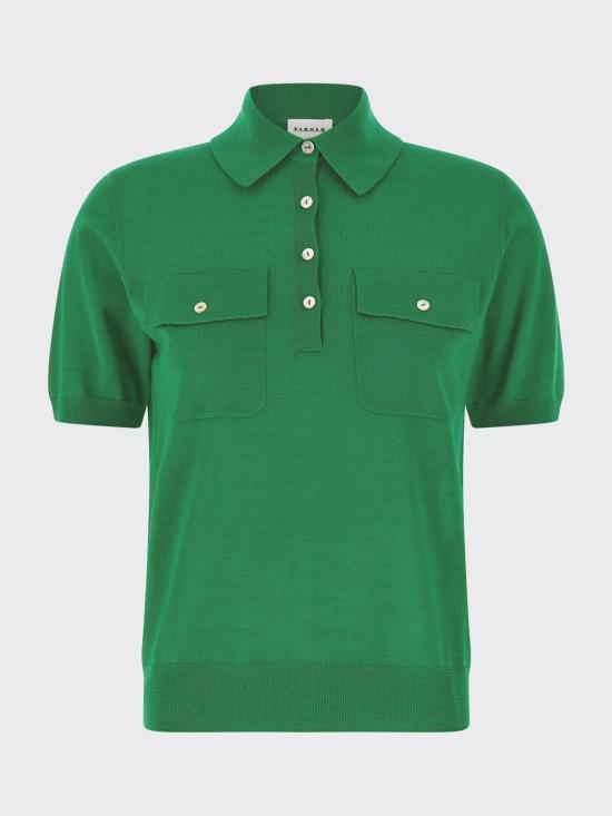 26SS 파로쉬 폴로 티셔츠 D540950LINFA26 005 Green - PAROSH