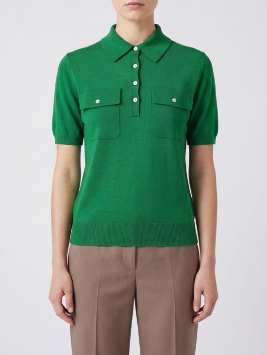 26SS 파로쉬 폴로 티셔츠 D540950LINFA26 005 Green