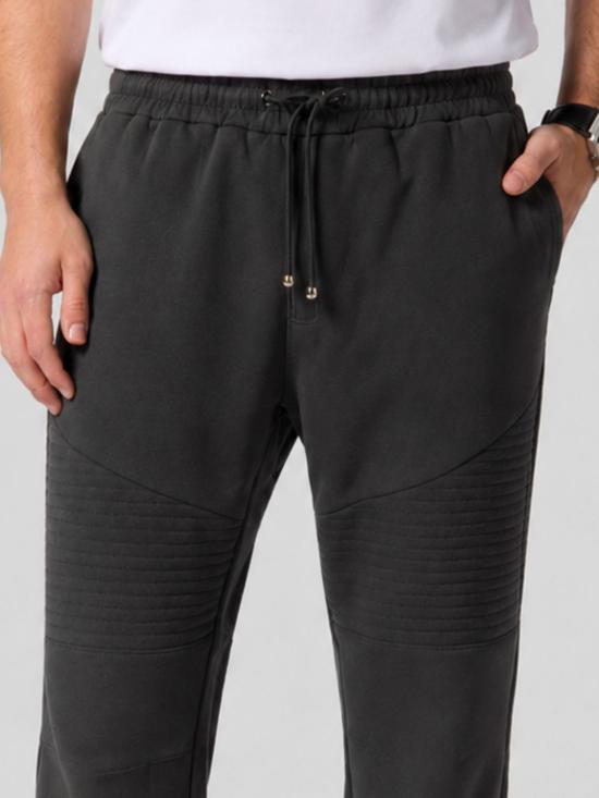 26SS 필립 플레인 트레이닝/조거 팬츠 UAFCMRT1752PTE180N 02 Black - PHILIPP PLEIN
