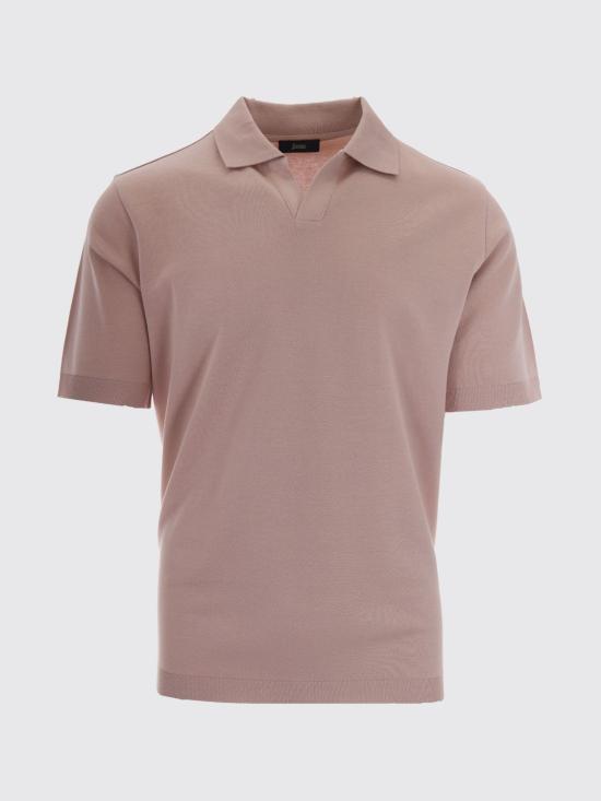 26SS 에르노 폴로 티셔츠 JV000004U52059 4039 Blush Pink - HERNO