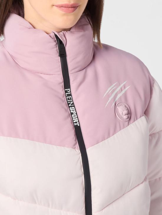 26SS 플레인스포츠 숏패딩 FAECWRB1525STE003N 03 Fuchsia - PLEIN SPORT