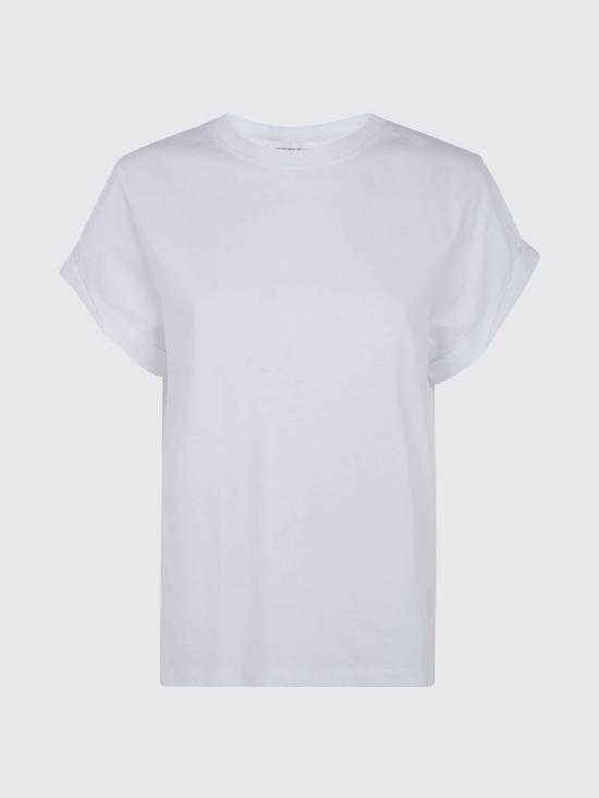 26FW 빅토리아 베컴 반팔 티셔츠 1226JTS007471A 6 White - VICTORIA BECKHAM