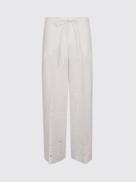 26SS 파로쉬 스트레이트 팬츠 D232447CANNES 001 White - PAROSH