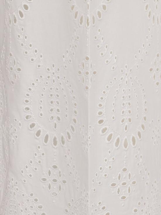 26SS 파로쉬 스트레이트 팬츠 D232447CANNES 001 White - PAROSH