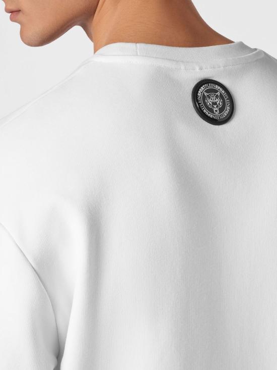 26SS 플레인스포츠 긴팔 티셔츠 PADCMJO1210SJO001N 0107 White - PLEIN SPORT