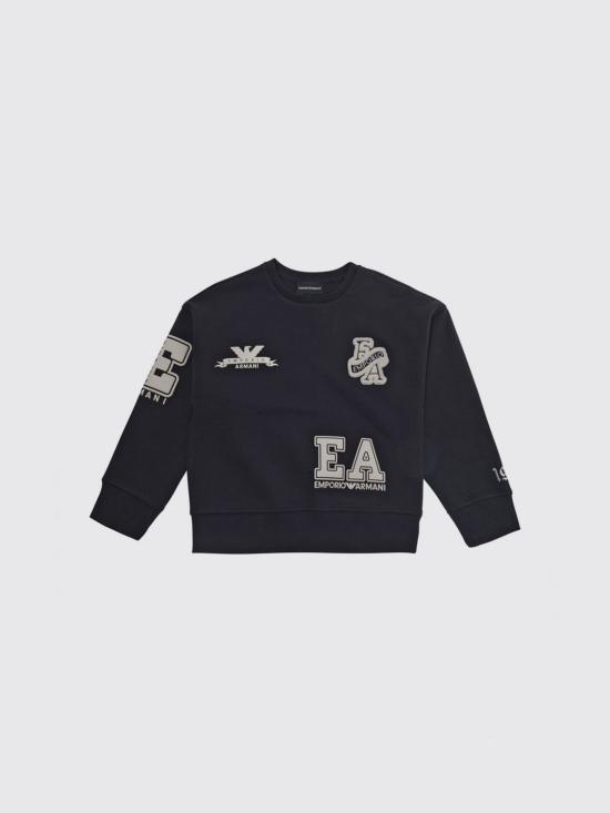 26FW [키즈] 엠포리오 아르마니 풀오버 EB001389AF10126 UB118 Black