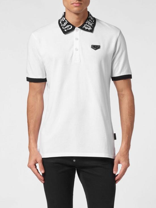 26SS 필립 플레인 폴로 티셔츠 UADCMTK7982PTE003N 01 White