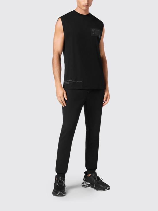 26SS 플레인스포츠 민소매 티셔츠 FADCMTK7567STE003N 0202 Black - PLEIN SPORT