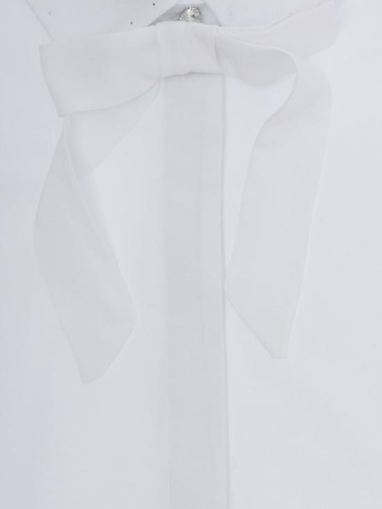 26FW [키즈] 모나리자 셔츠 18HAZZ8201 0099 White - MONNALISA