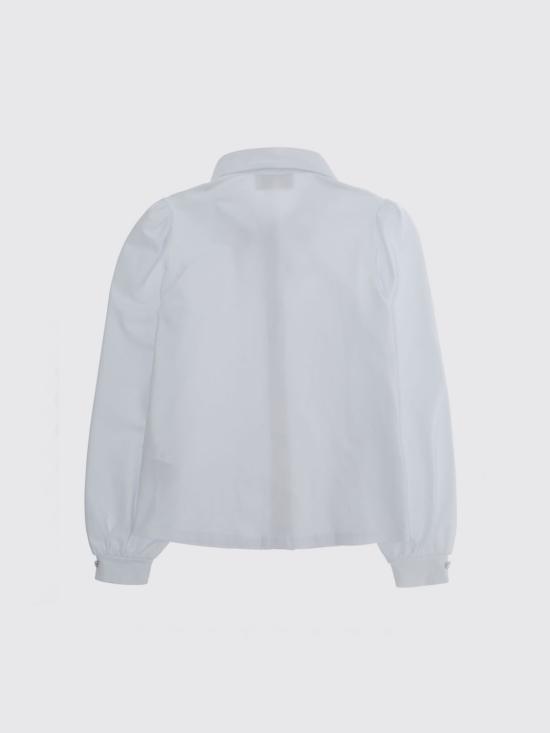 26FW [키즈] 모나리자 셔츠 18HAZZ8201 0099 White - MONNALISA
