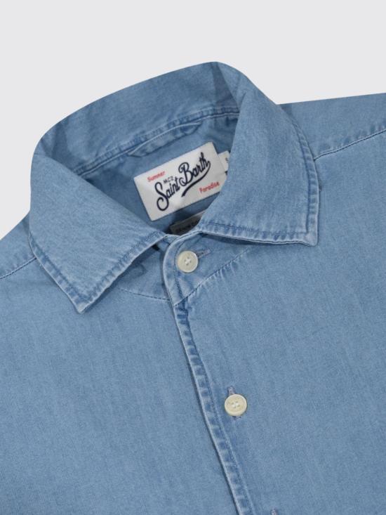 26SS 세인트바쓰 셔츠 RPE0001 00335L Denim - MC2 SAINT BARTH