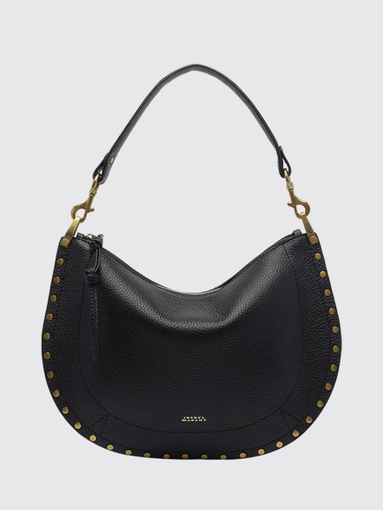 26FW 이자벨마랑 오스칸 호보 지퍼백 BF0066FAC3C22M 01BK Black