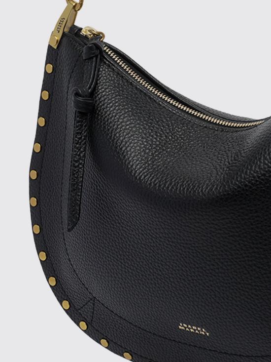 26FW 이자벨마랑 오스칸 호보 지퍼백 BF0066FAC3C22M 01BK Black - ISABEL MARANT