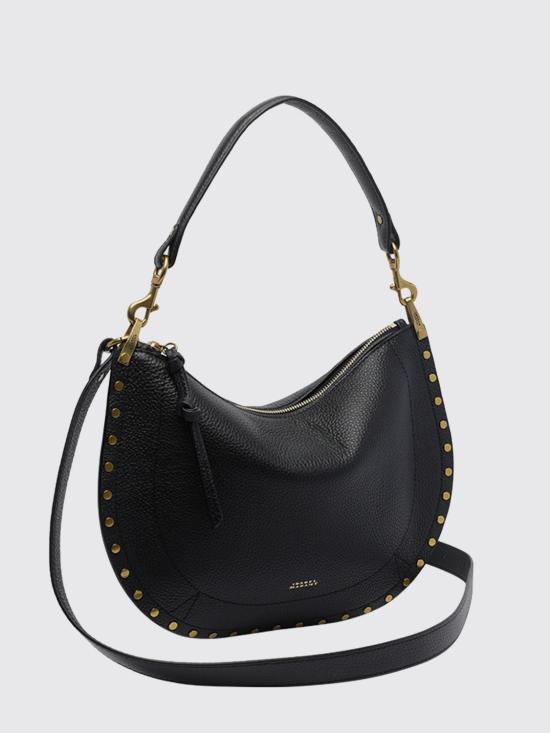 26FW 이자벨마랑 오스칸 호보 지퍼백 BF0066FAC3C22M 01BK Black - ISABEL MARANT