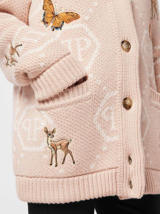 26SS 필립 플레인 스웨터 AAECWKQ0161PTE003N 06 Beige - PHILIPP PLEIN