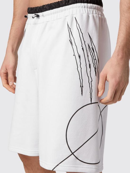26SS 플레인스포츠 숏팬츠 PACCMJT2133SJO001N 0102 White - PLEIN SPORT