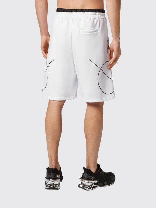 26SS 플레인스포츠 숏팬츠 PACCMJT2133SJO001N 0102 White - PLEIN SPORT