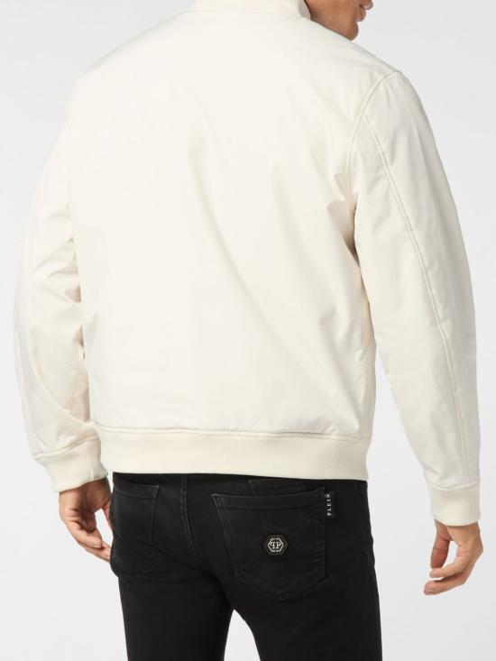 26SS 필립 플레인 봄버 자켓 UAECMRB2967PNY002N 06 Beige - PHILIPP PLEIN