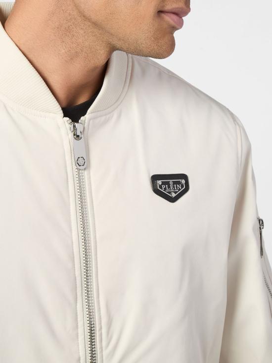 26SS 필립 플레인 봄버 자켓 UAECMRB2967PNY002N 06 Beige - PHILIPP PLEIN