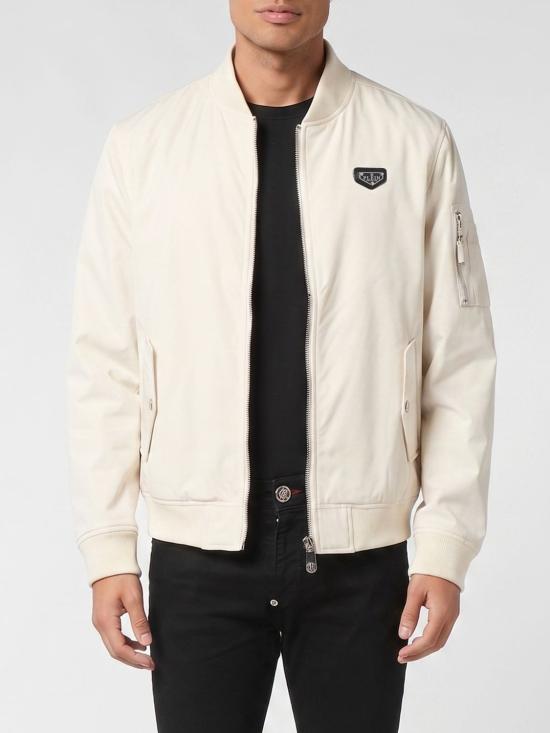 26SS 필립 플레인 봄버 자켓 UAECMRB2967PNY002N 06 Beige