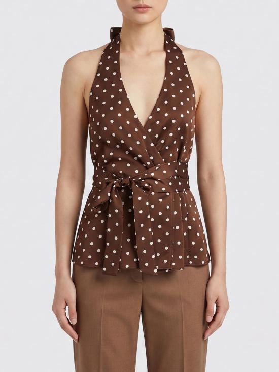 26SS 파로쉬 민소매 티셔츠 D313363SIBILLO 808 Brown
