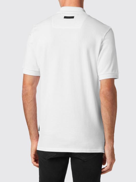 26SS 필립 플레인 폴로 티셔츠 UABCMTK5306PJY002N 01 White - PHILIPP PLEIN