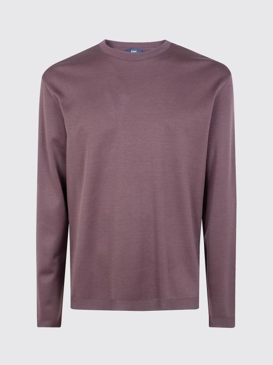 26SS 에르노 긴팔 티셔츠 JG000262U52059 8800 Brown - HERNO