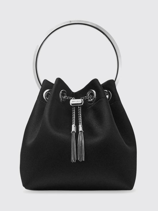 26FW 지미추 토트백 BONBONFUQBLACKSIL BLACKSILVER
