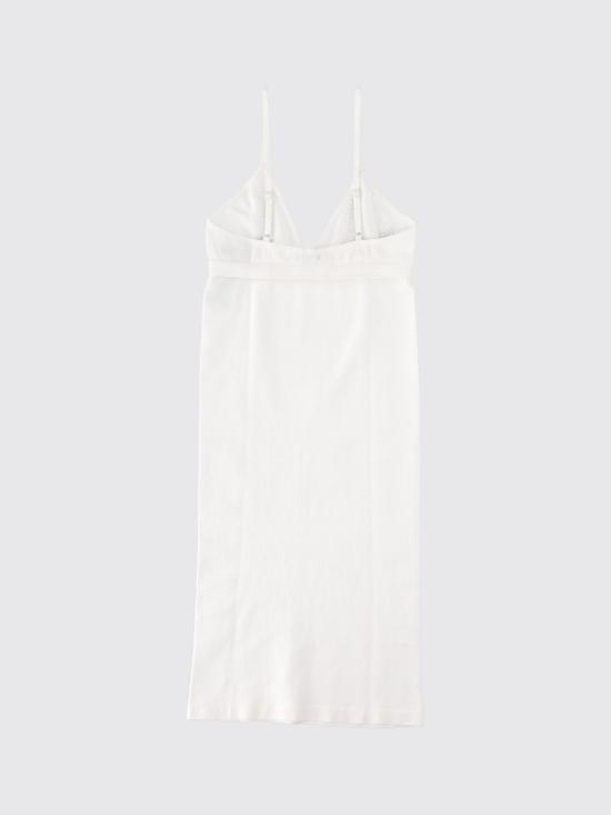 26SS MM6 메종마르지엘라 미디 원피스 MKH750010 101 White - MM6 MAISON MARGIELA