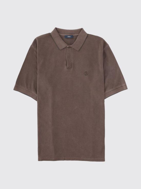 26SS 에르노 로고 폴로 티셔츠 JPL00134U54006 8800 Dark - HERNO
