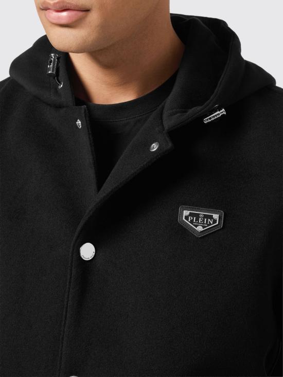 26SS 필립 플레인 봄버 자켓 UAECMRB2968PLE131N 02 Black - PHILIPP PLEIN