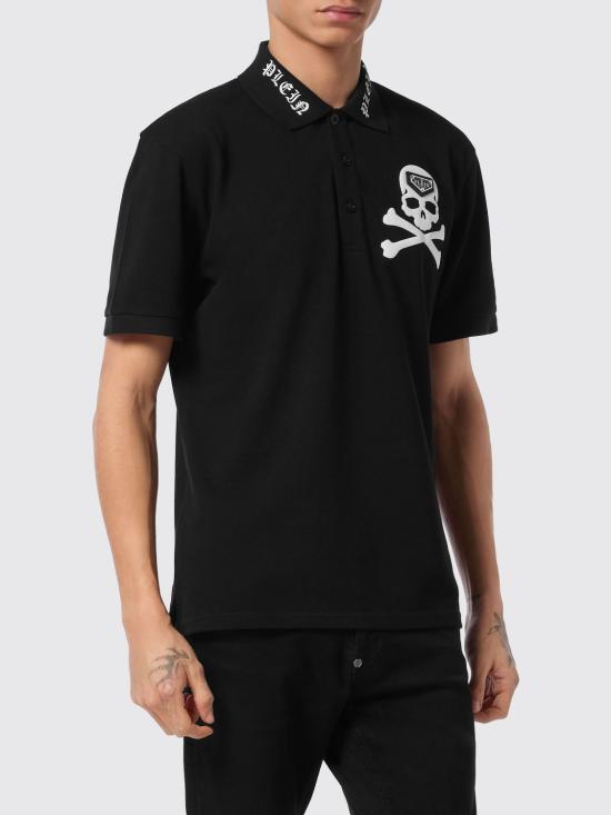 26SS 필립 플레인 폴로 티셔츠 UAECMTK8779PTE179N 02 Black
