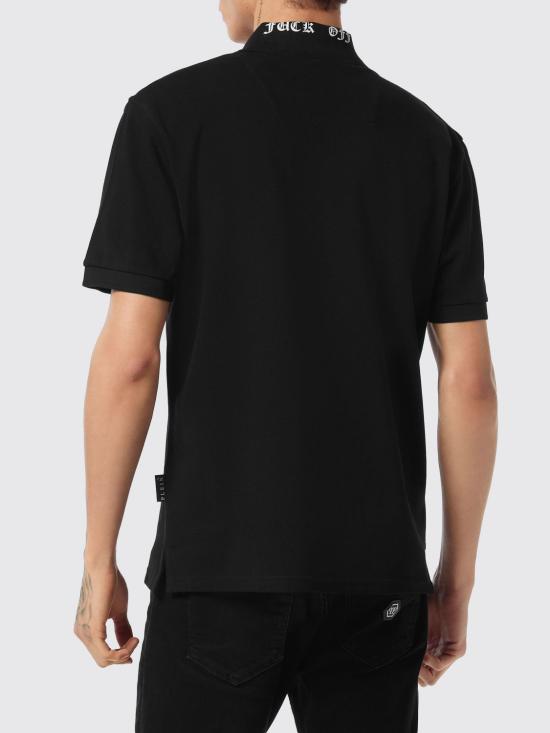 26SS 필립 플레인 폴로 티셔츠 UAECMTK8779PTE179N 02 Black - PHILIPP PLEIN